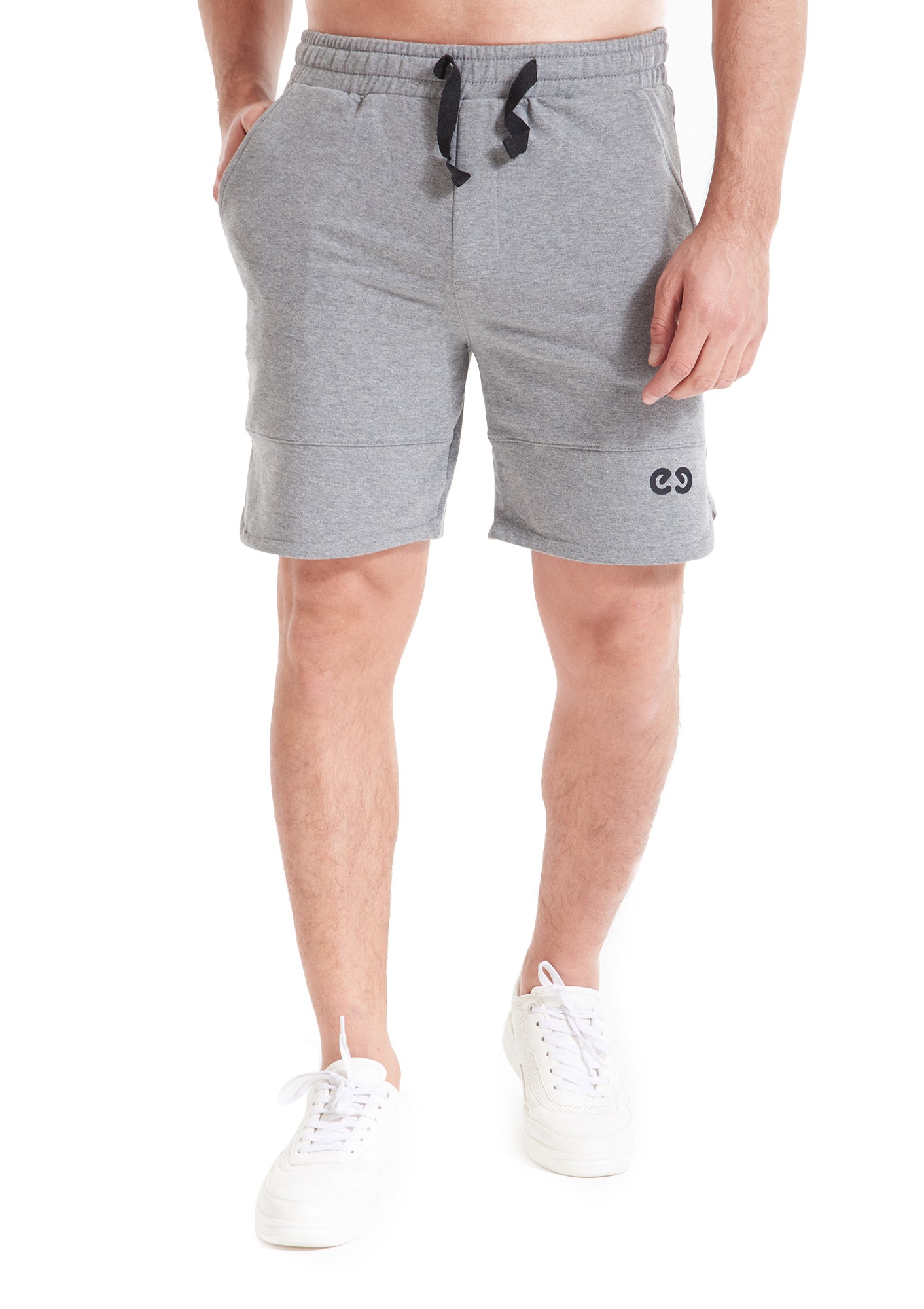 Gray Cotton Short